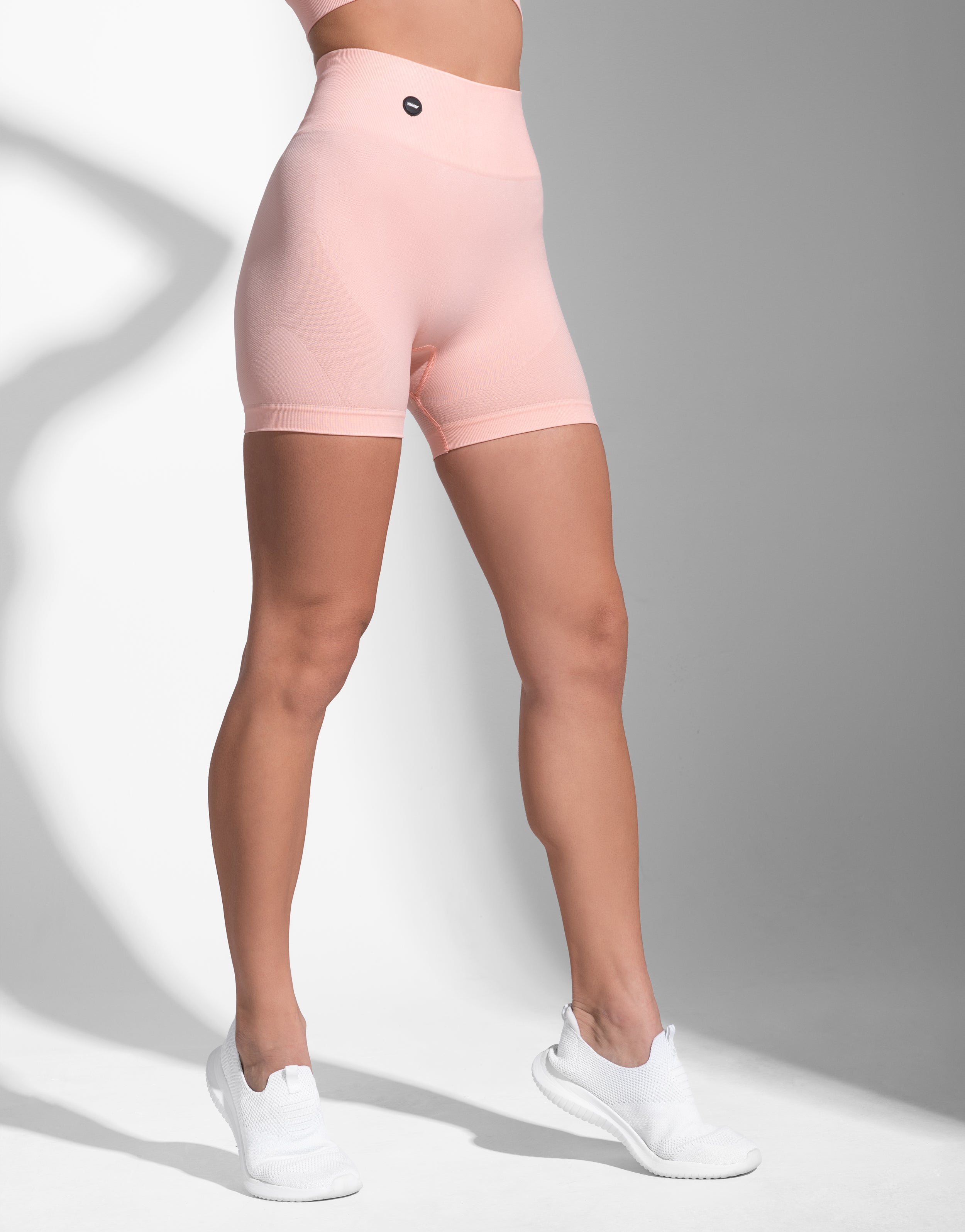 CROSSED PINK SHORT SEAMLESS