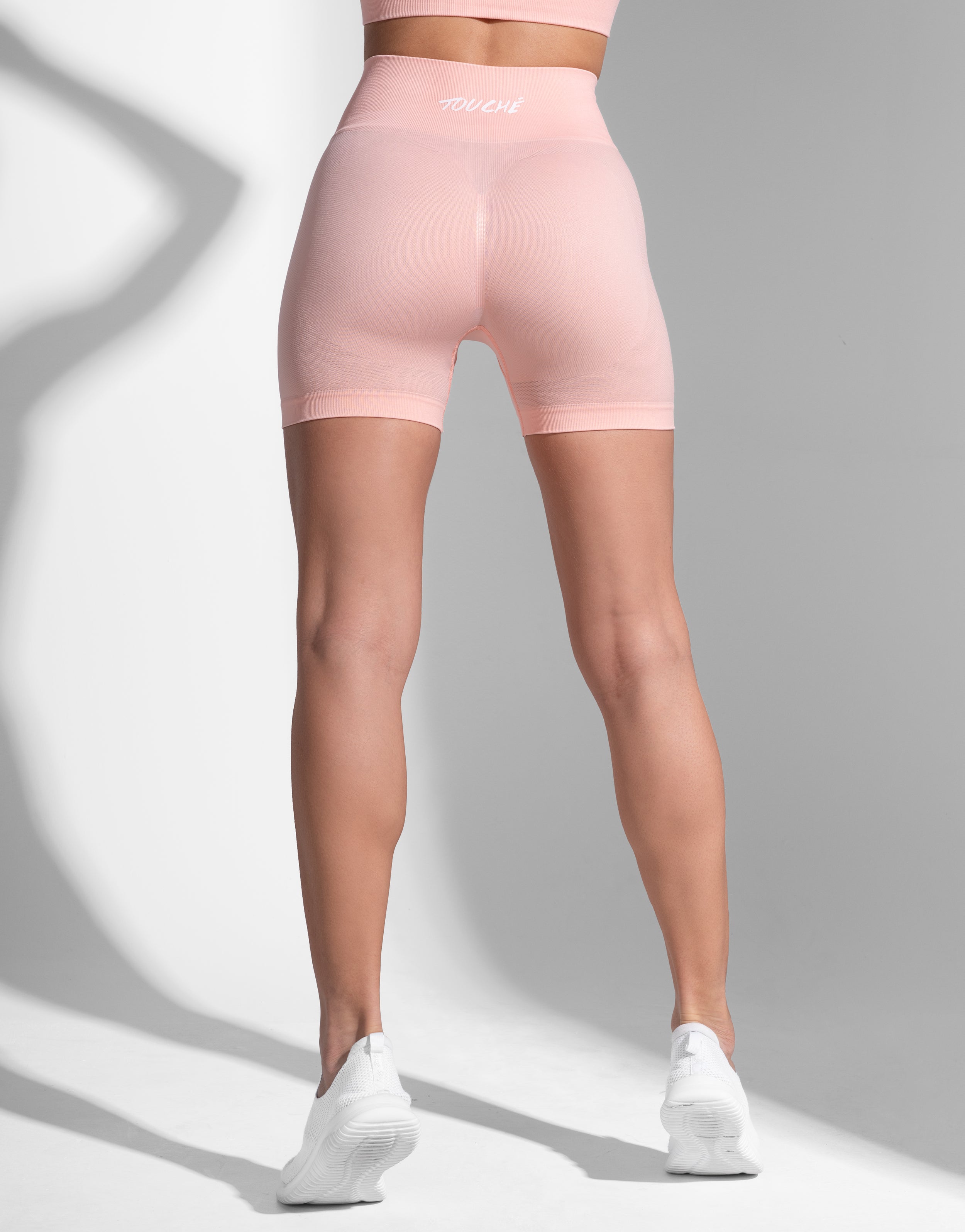 CROSSED PINK SHORT SEAMLESS